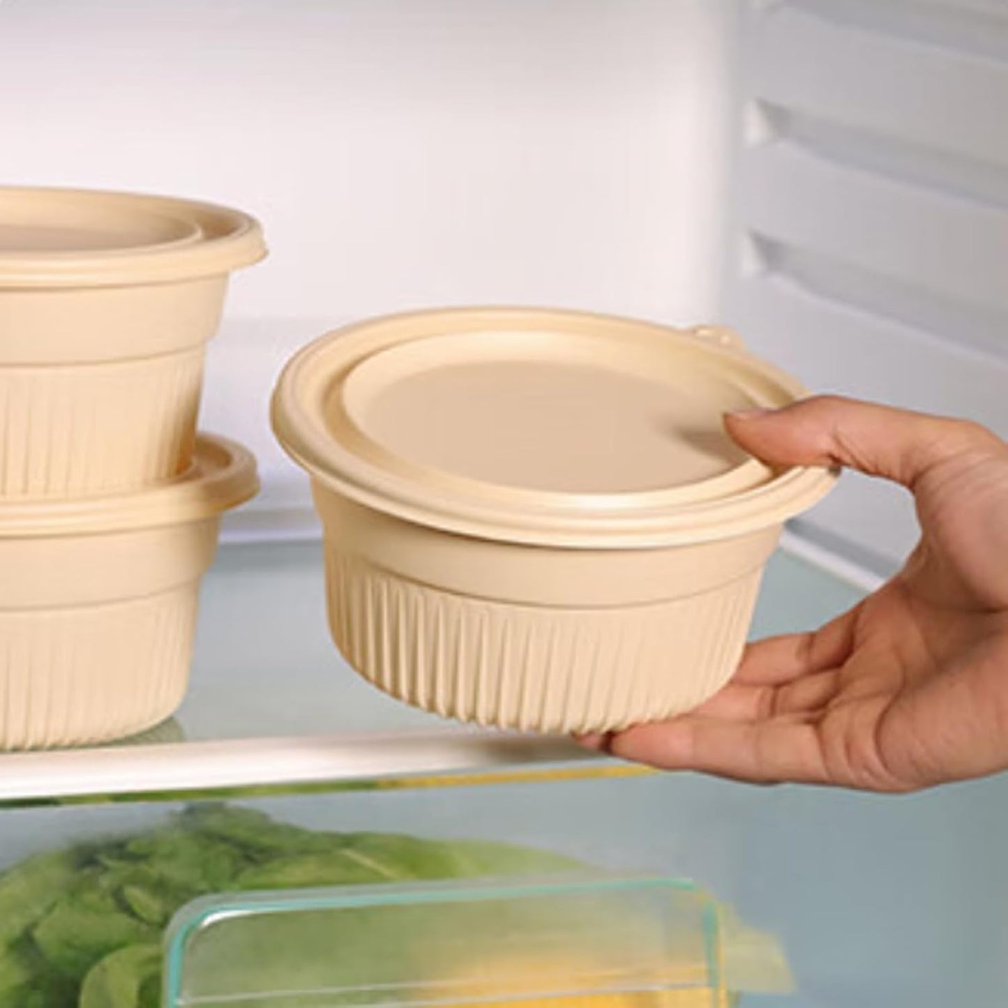 30 Pack 16 ounce Prep Meal Containers, Food Storage Boxes. Reusable Takeaway Containers， Stackable Bento Boxes. Microwave Refrigerators Are Safe.