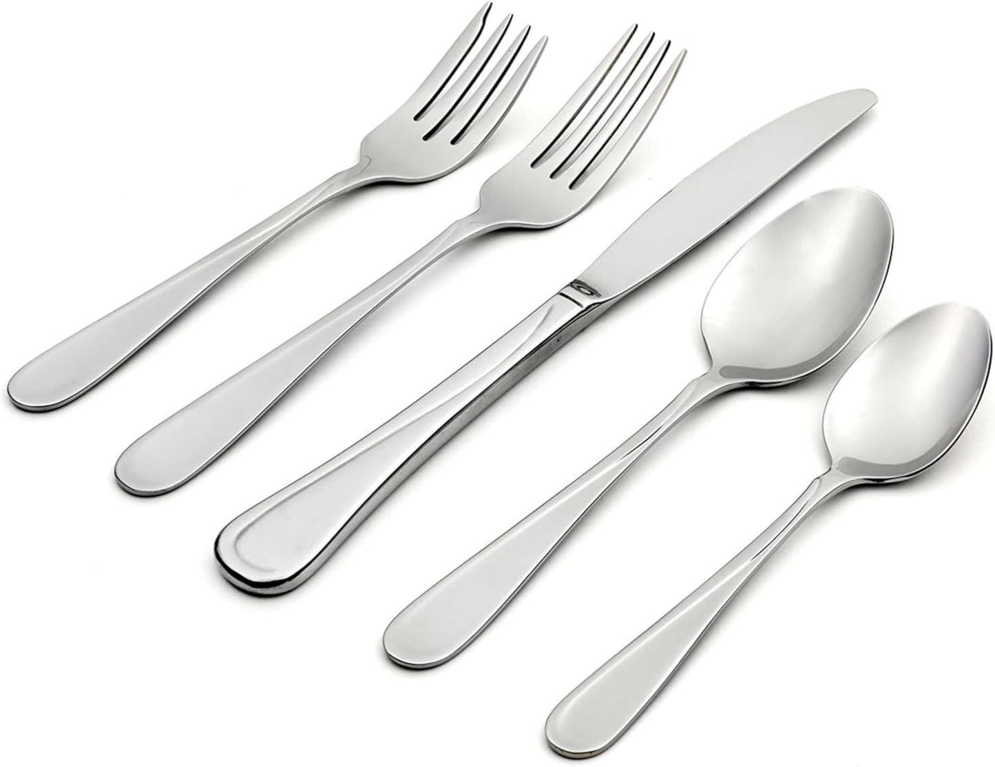 Oneida 2865020BL20 Flight 20 Piece Everyday Flatware Set, Service For 4