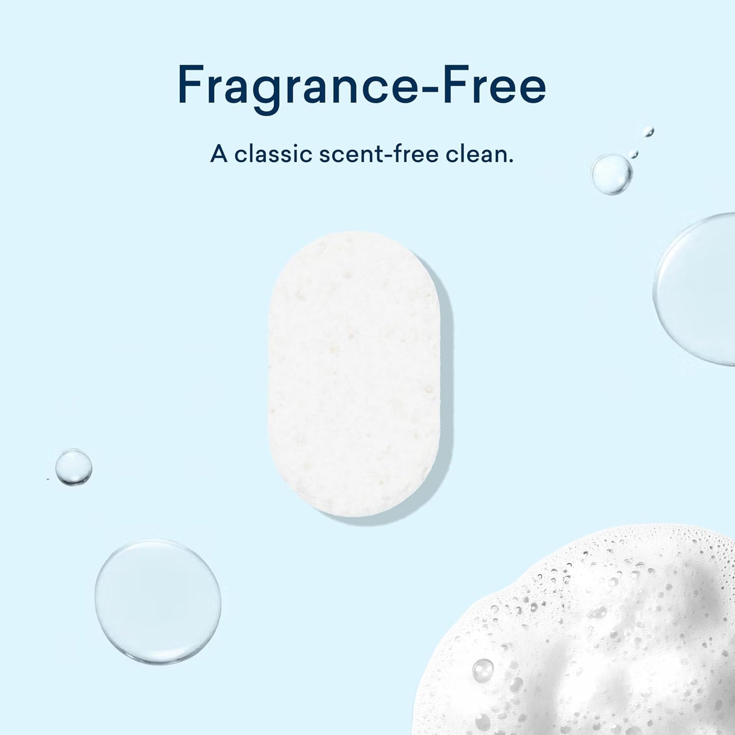 BLUELAND Dishwasher Detergent Tablets, 120 Count, Unscented 100% Plastic-Free Eco Friendly Dishwashing Pods, Natural, Sustainable