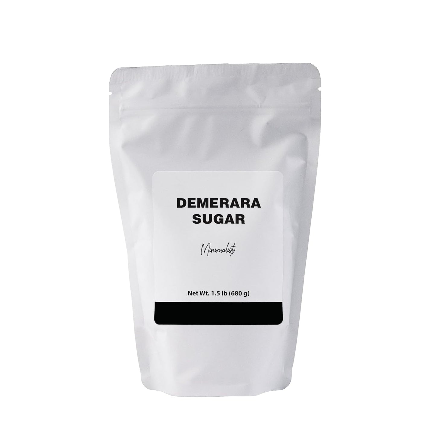 Minimalist Demerara Sugar, Perfect for Baking and Sweetening Beverages (1.5 Pound)