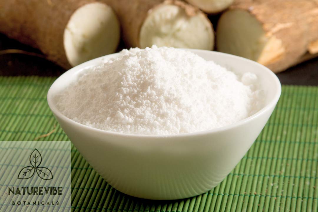 Naturevibe Botanicals Tapioca Flour 2lb Premium Quality | Used for Baking and as Thickener
