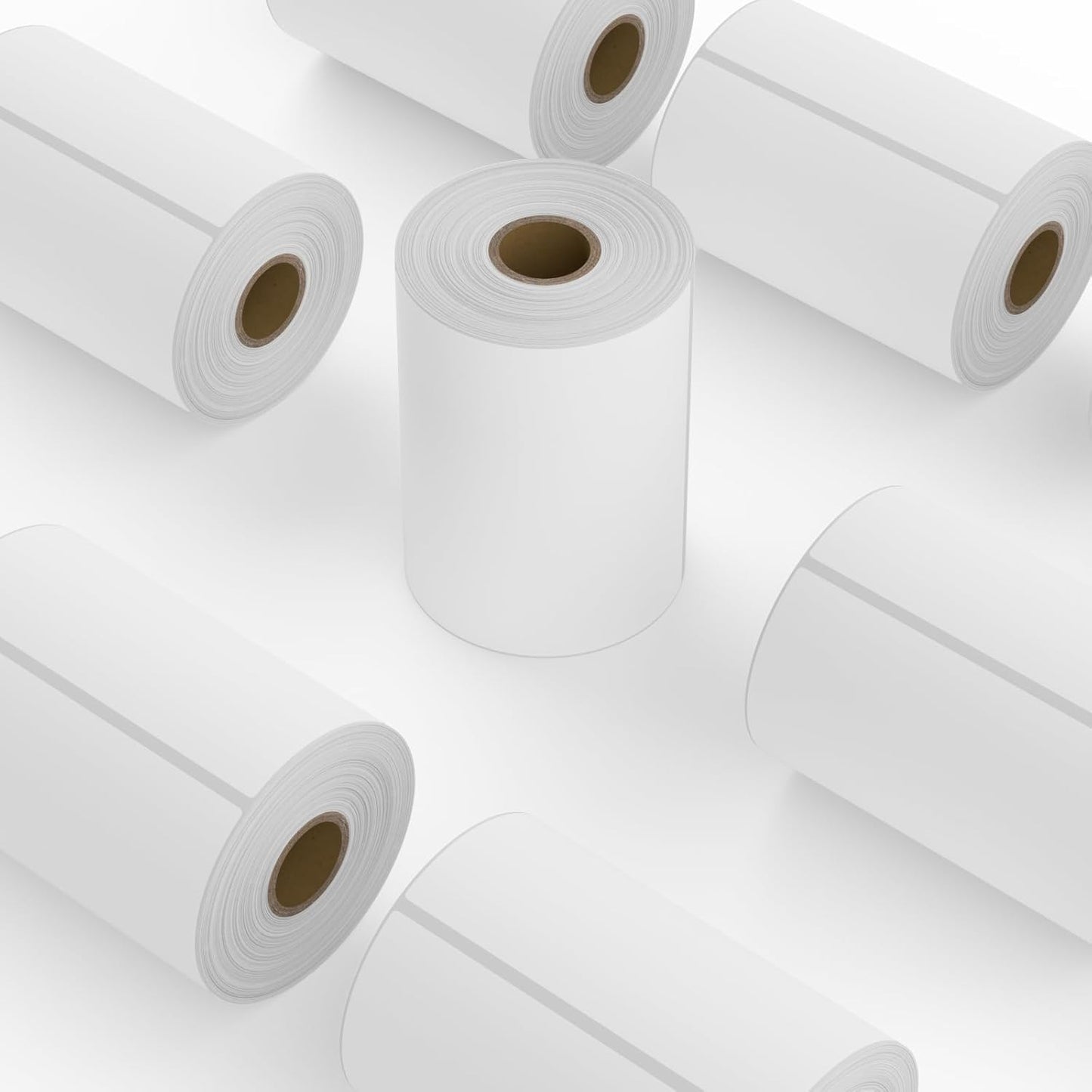 9527 Product 4" x 6" Thermal Labels for Zebra Rollo Direct Thermal Printers, 1 Roll 250 Labels Blank Direct Thermal Shipping Label