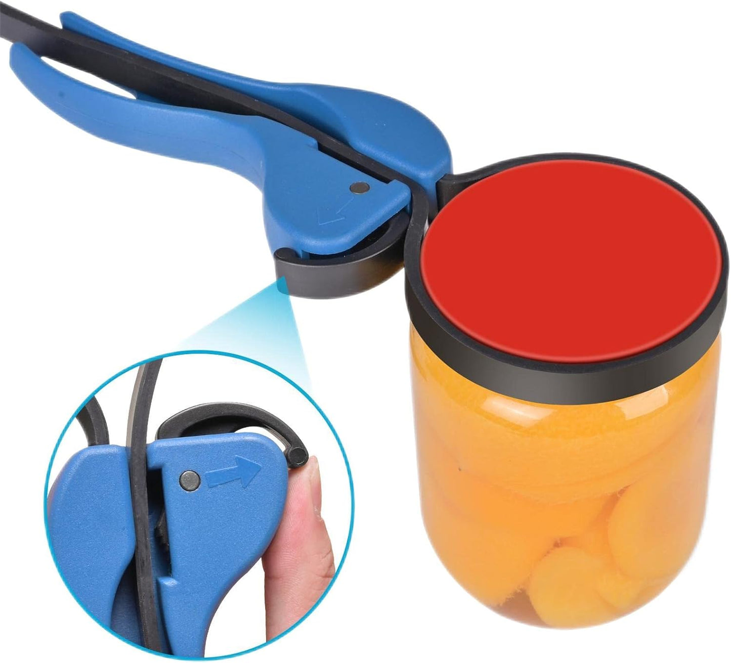 Jar Opener, jar opener for Weak Hands,Jar Lid Opener Tool,Jar openers for Seniors with Arthritis