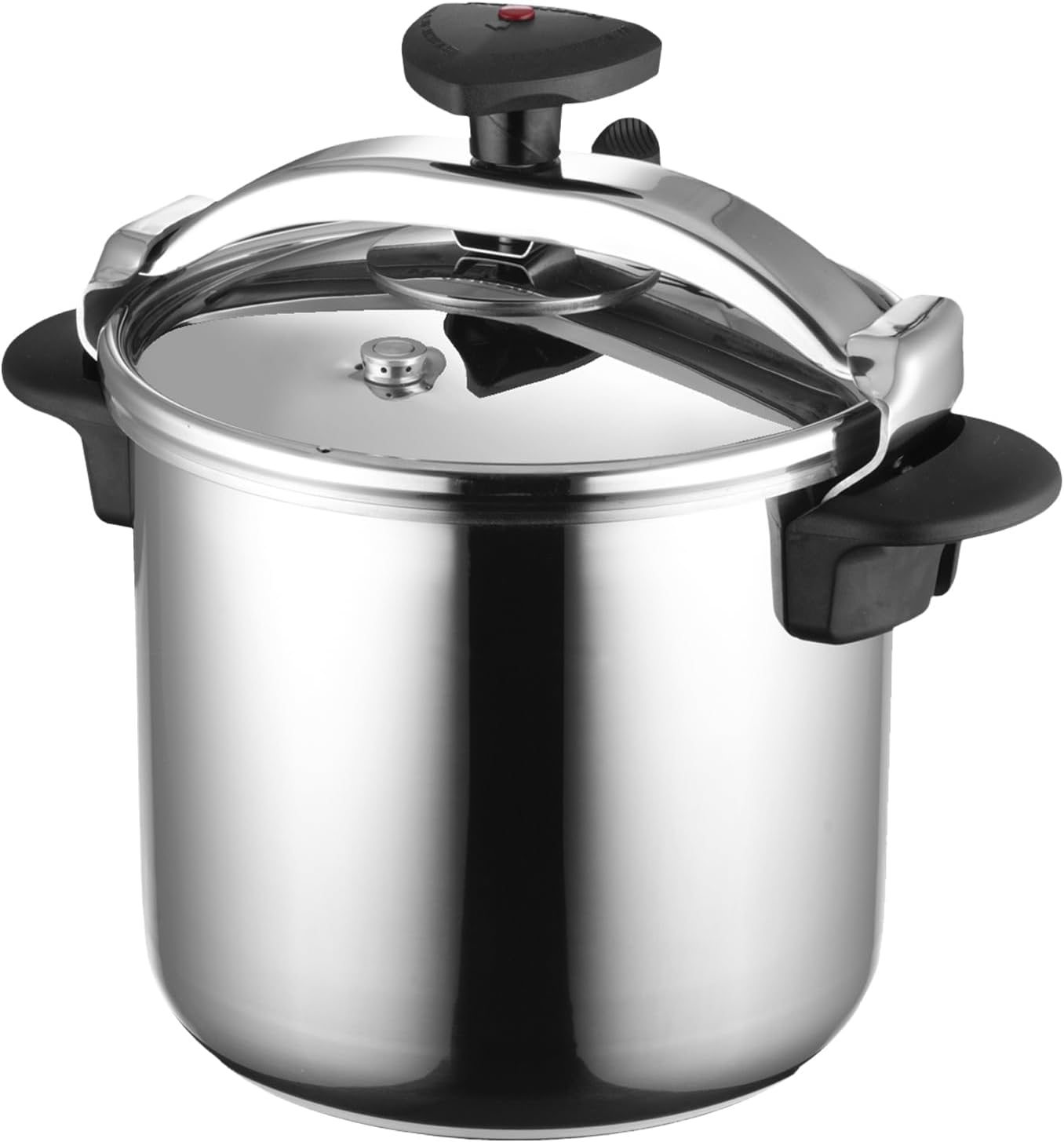 MAGEFESA Star Pressure Cooker, 12.7-Quart, 18/10 Stainless Steel, Works on All Stovetops (Induction Compatible), Safety Lock & 8 PSI Cooking