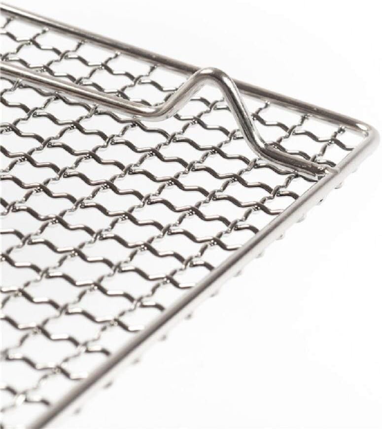304 Stainless Steel Cooling Rack Versatile Baking Rack Heat Resistant Rust Proof Sturdy Grate 11.6"*8.3"