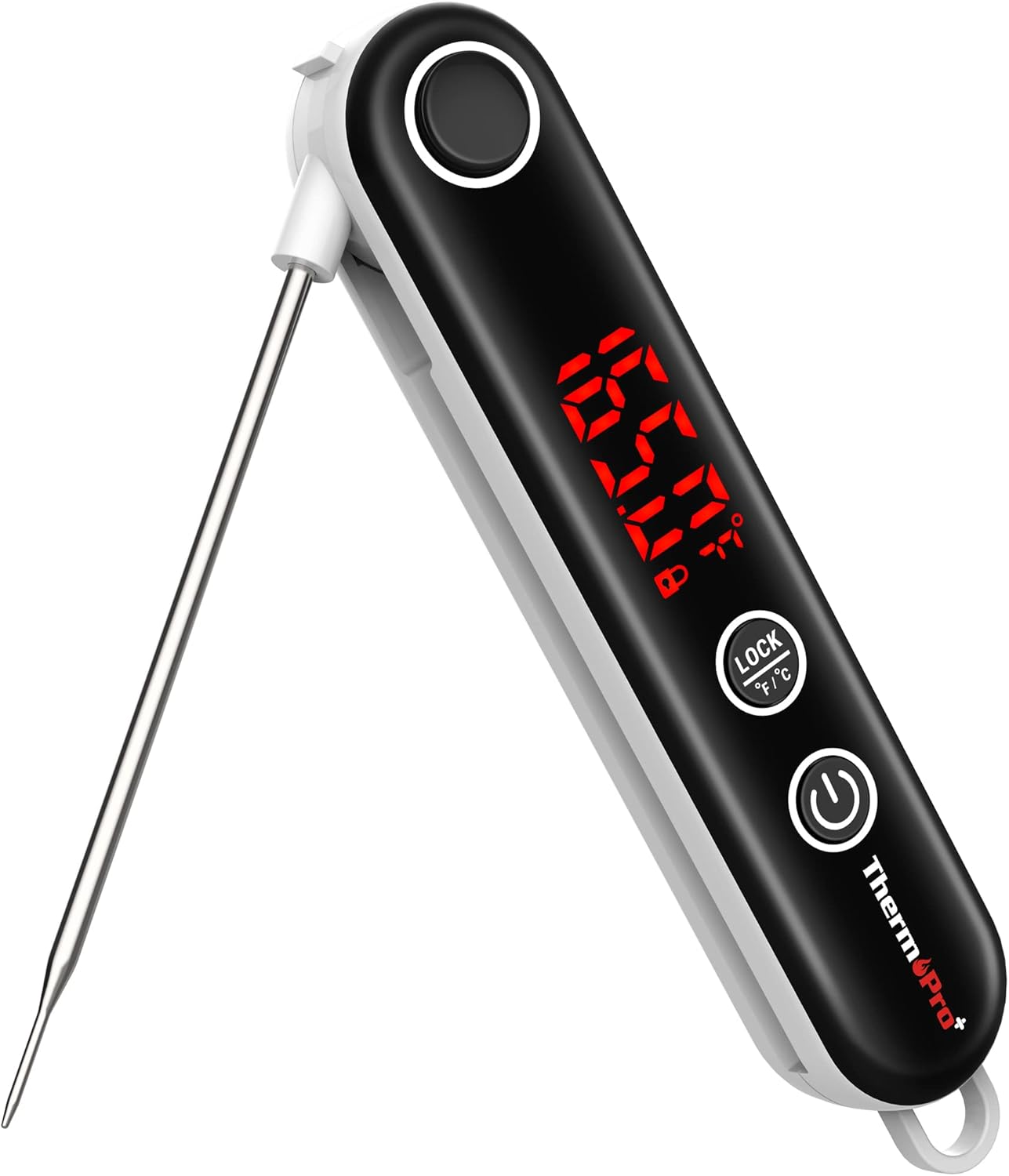 ThermoPro TP18 Instant Read Meat Thermometer Digital with Thermocouple Sensor, Cooking Food Thermometer for Grill, Smoker, BBQ, Oil Deep Frying, Candy, Kitchen Thermometer