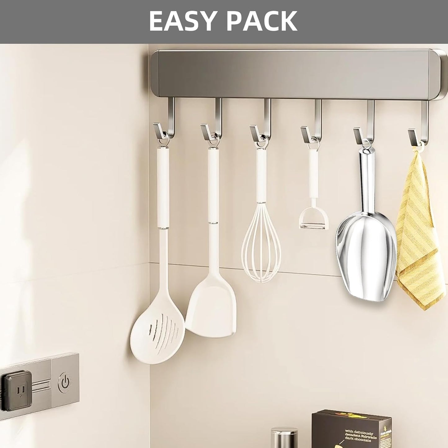 2 Pack Metal Dog Food Scoop 18 Oz With Loop, Large 11 Inch Stainless Steel Scooper