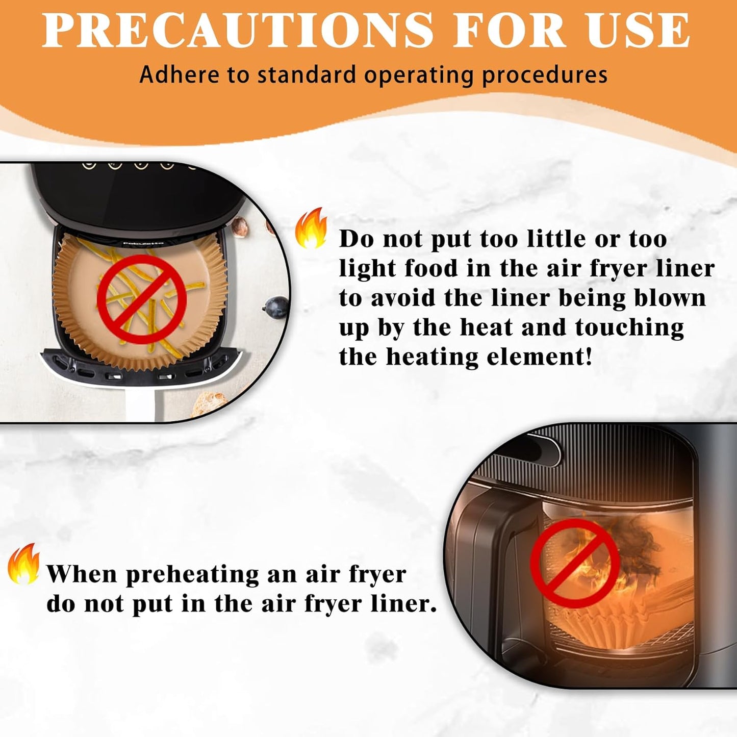 Air Fryer Disposable Paper Liners for Ninja AF101, 125 Pcs Round Parchment Cooking Liner for Airfryer, Microwave Oven, Frying Pan, 6.3 Inch Oil-proof Filters Sheets for 2 3 4 4.5 Qt Baking Basket