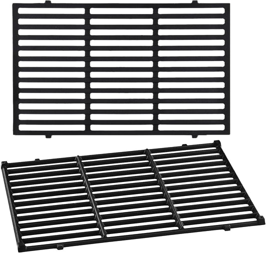 7638 Spirit Grill Replacement Parts for Weber Grill Grates Spirit 300 Series E310 E-315 S-315 E-330 E330 E315 S315 Spirit II E-310 2 E-310 Gas Grill Parts Genesis Silver B 1000 Cooking Grates 2 Pcs