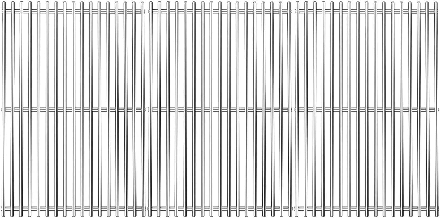 18.7" Cooking Grates for Weber GS4 Genesis II LX 400 SER II E-410 E-435 S-410 GBS S-435 S-440 LX E/S-440 & Genesis 2 400, Kitchen-aid 720-0856V 740-0781, Replacements Grill for Weber 66097 66089