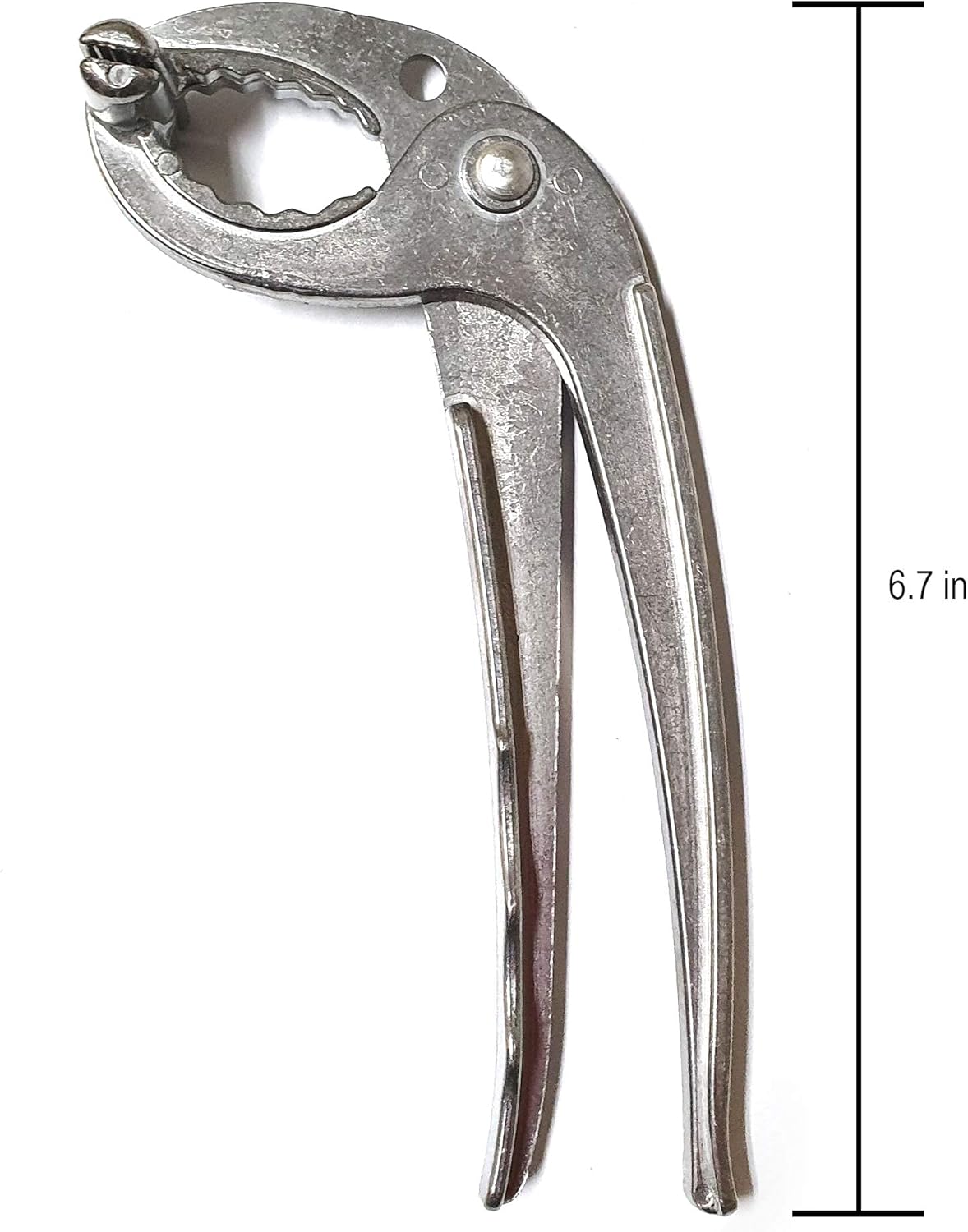 LENITH Aluminum Hot Pot Tongs Holder For Korean Stone Ceramic Bibimbap Bowl, Dolsot, Ddukbaegi, Sizzling Hot Pot (SILVER)