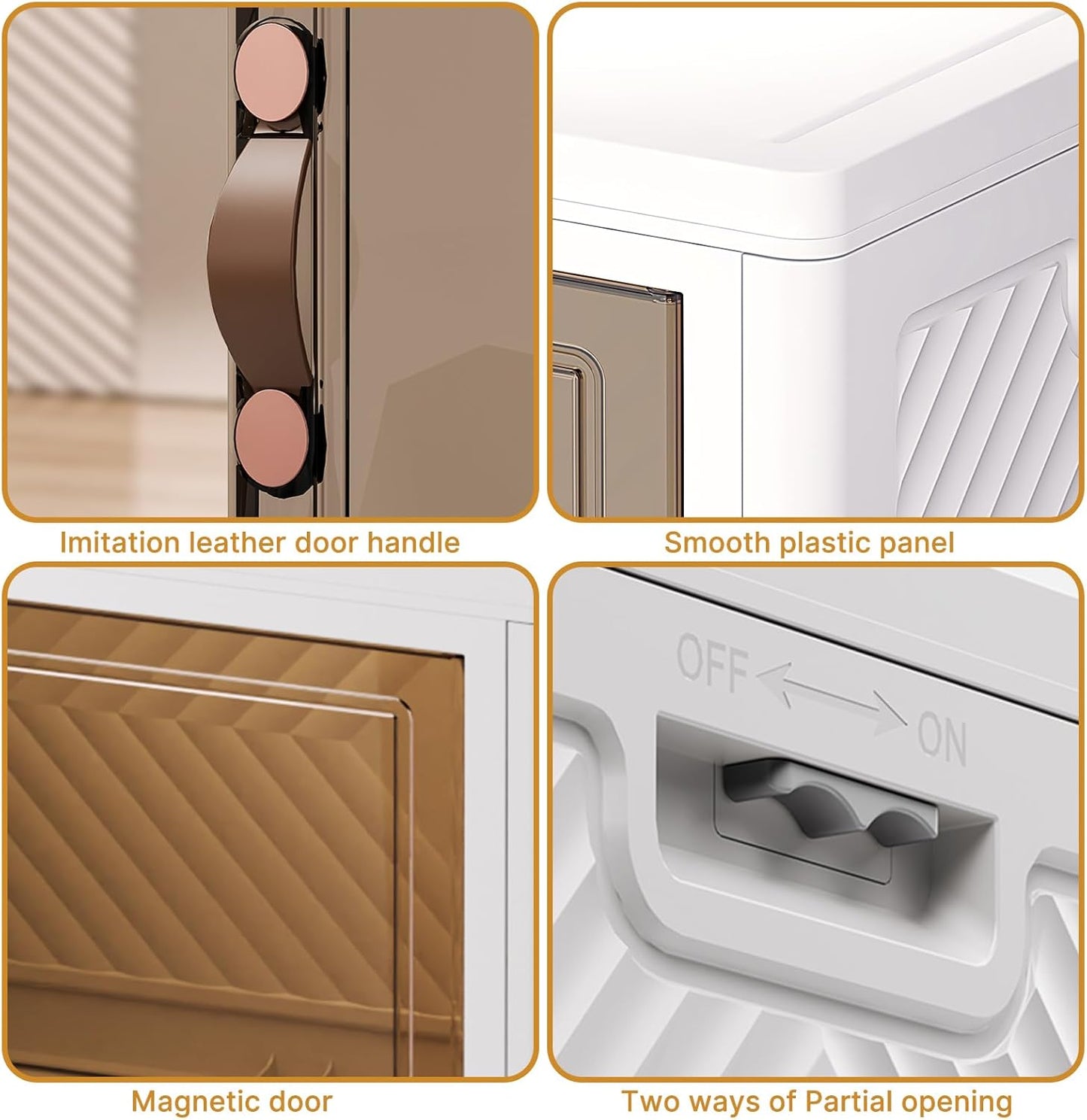 Extra Large Stackable Storage Bins with Lids and Wheels, Foldable Collapsible Closet Organizers,480QT-120QT/30GAL*4Pack Plastic Stackable Storage drawers for bedroom Dorm