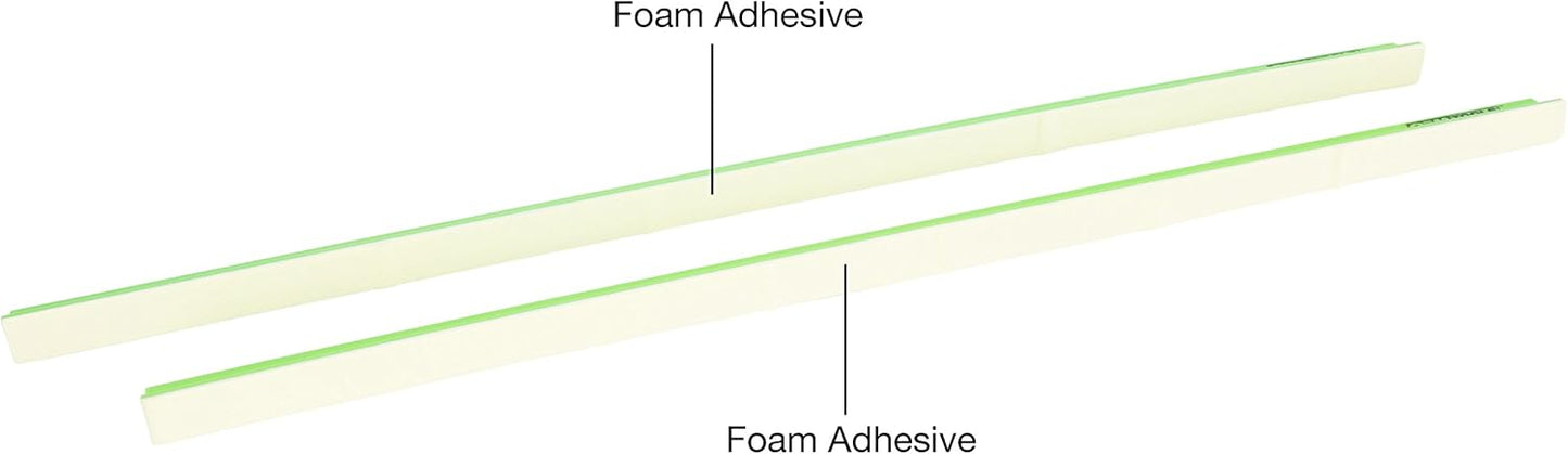 OEMTOOLS 22214 2-Piece Plastic Drawer Divider, Drawer Dividers Organizer, Drawer Dividers, Tool Box Dividers, Green