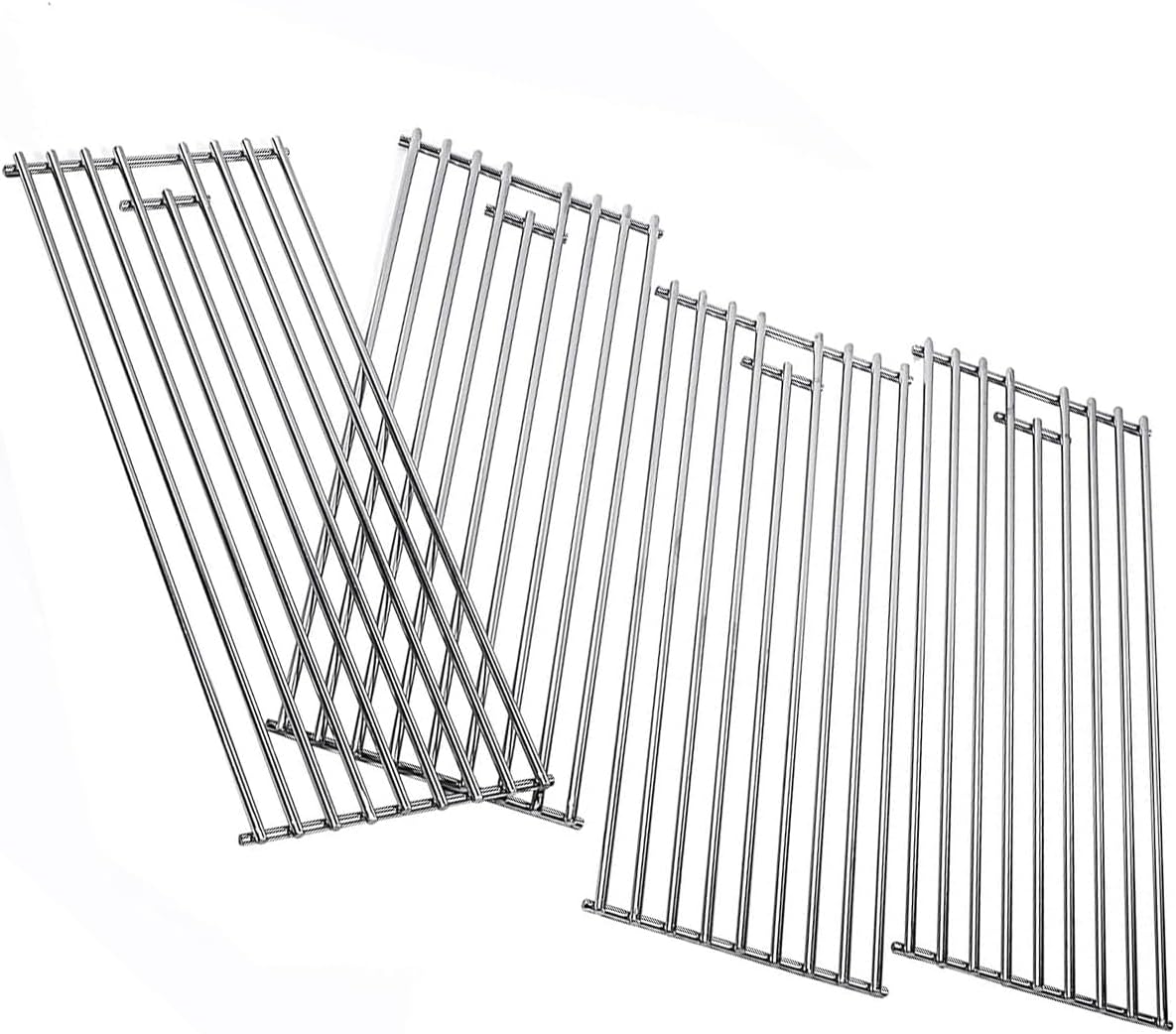 Orgneas BBQ Grill Grate Replacement Parts for 16517 Bull BBQ Angus, Brahma, Lonstar Select, Outlaw Steer Premium, Lonestar Select, 7 Burner Premium - SS304 7.5" x 19.25"