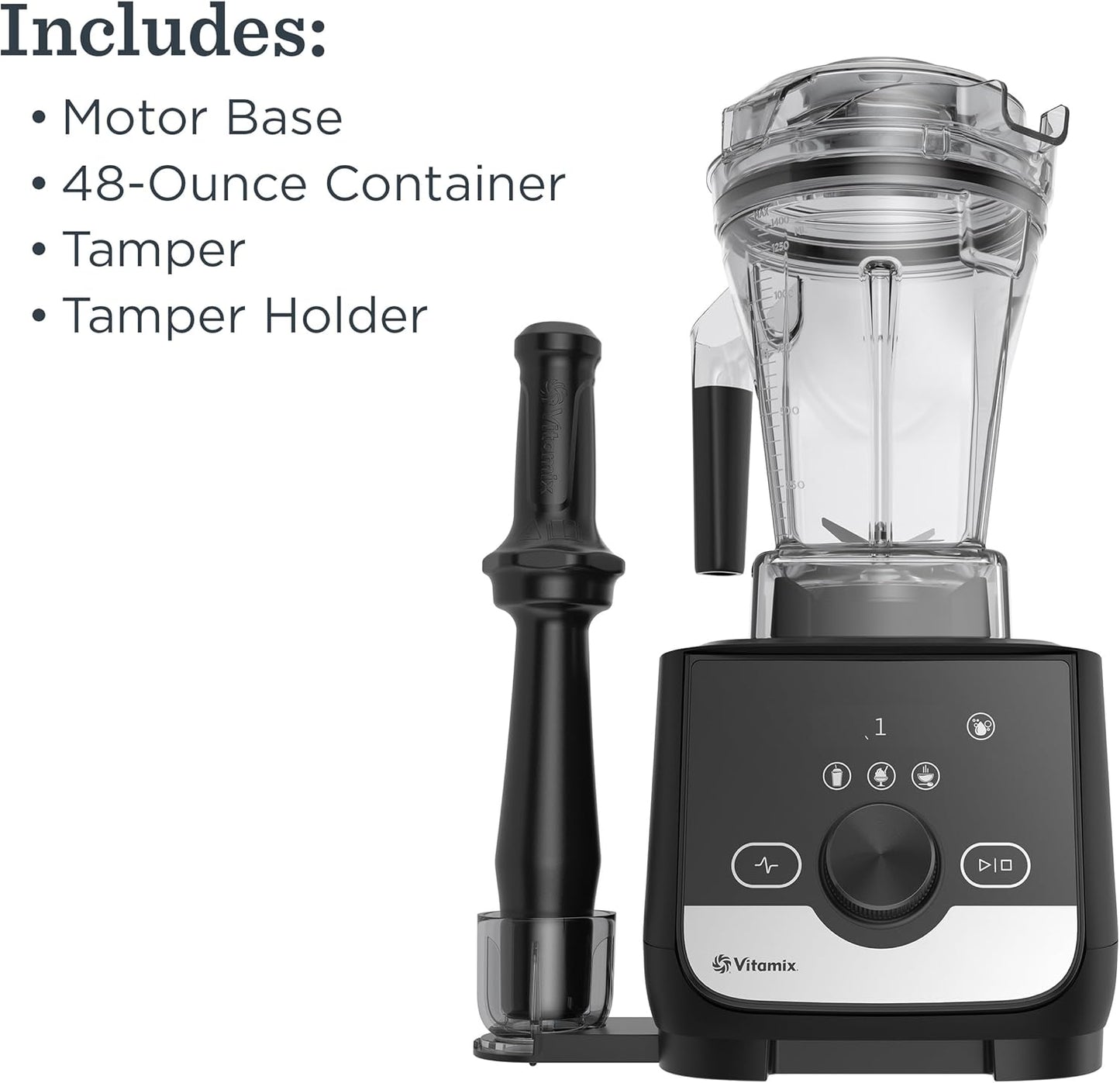 Vitamix Ascent X3 Professional Grade Blender for Smoothies, Soups and Frozen Desserts, 48oz Pitcher, Shadow Black
