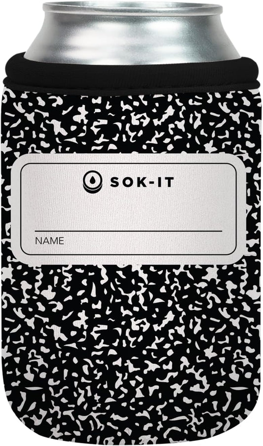 Sok It CanSok Sleeve for Beer & Soda Insulated Neoprene Cover (Compose Yourself, 12oz Can Sleeve)