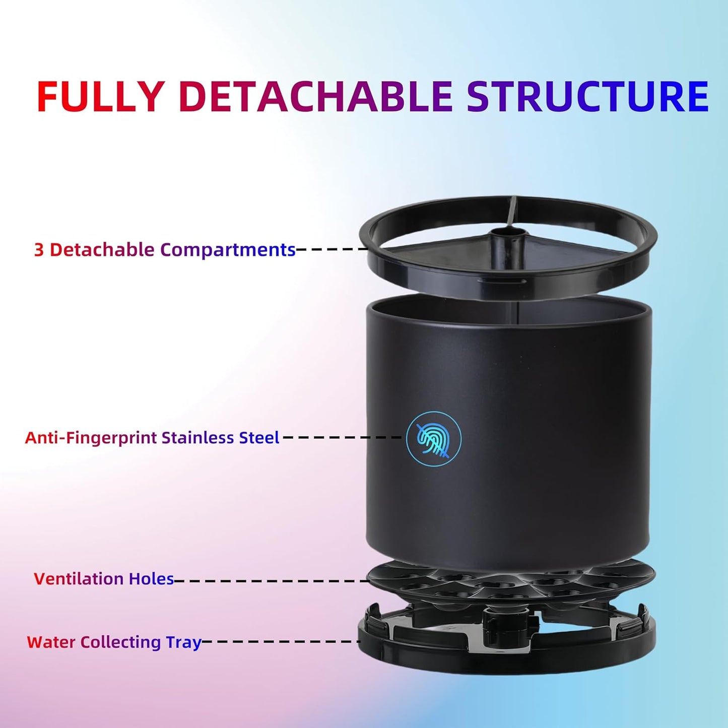 Utensil Holder,Kitchen Utensil Holder For Counter,Rotating Silverware Organizer Cooking Flatware Spoon Spatula Tool Cutlery Container Stainless Steel Caddy