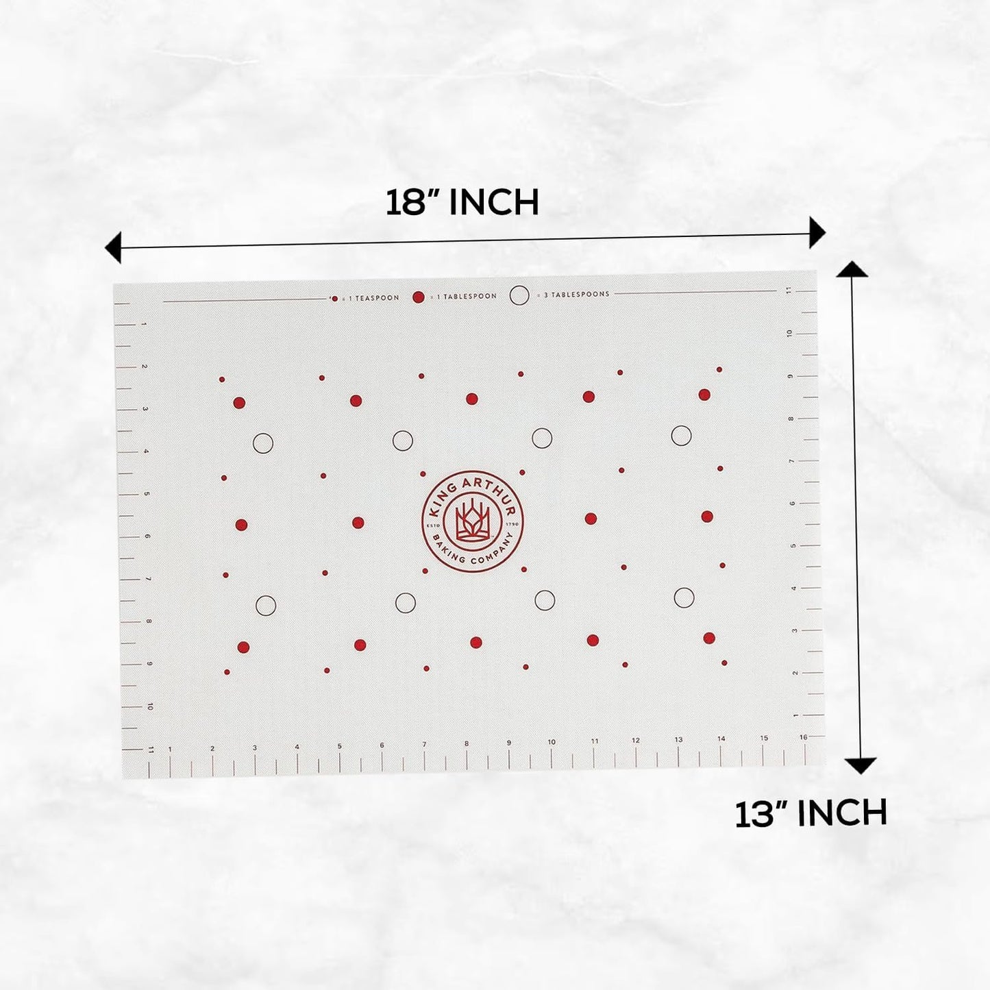 King Arthur Baking Company Cookie Mat, Non-Stick Silicone