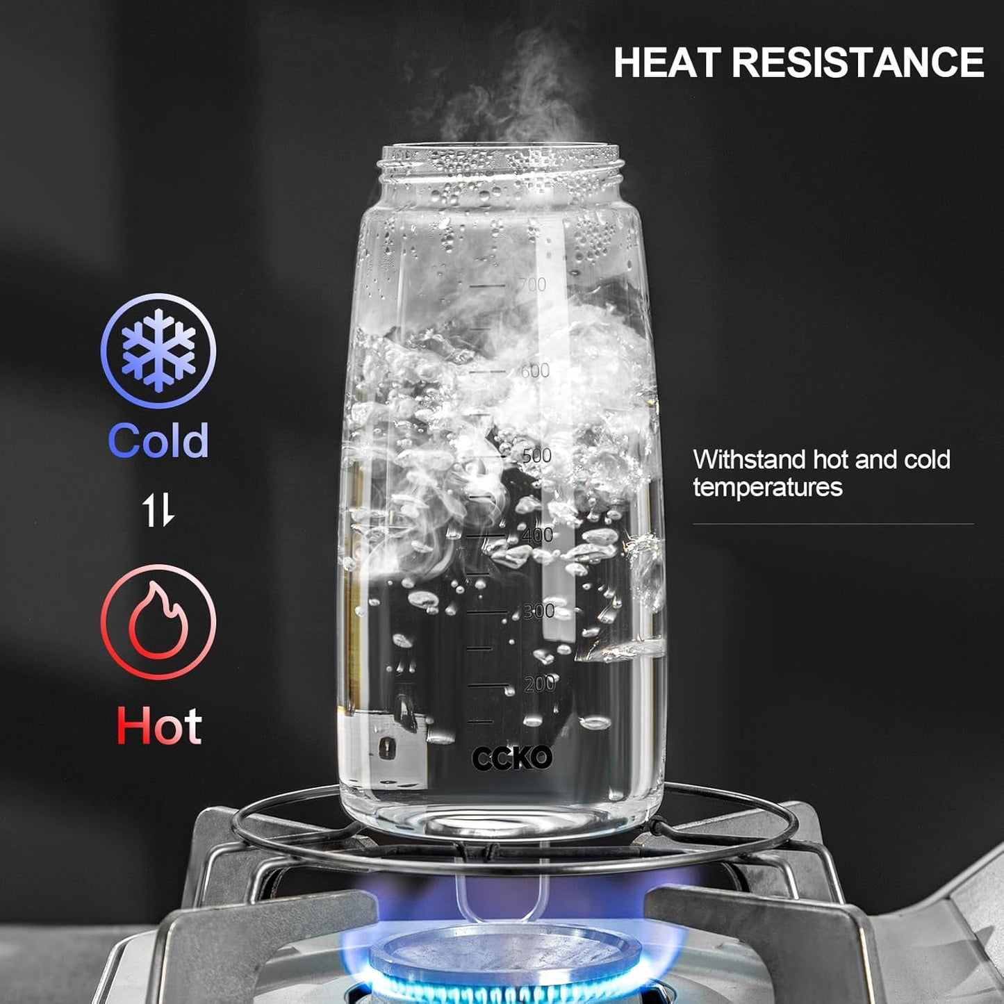 Olive Oil Dispenser Bottle for Kitchen with Leakproof and Dust Cover, Auto-Open & Close Glass Olive Oil Bottle with Non-Slip Bottom 600ml Cooking Oil and Vinegar Cruet Dispenser (Blue)