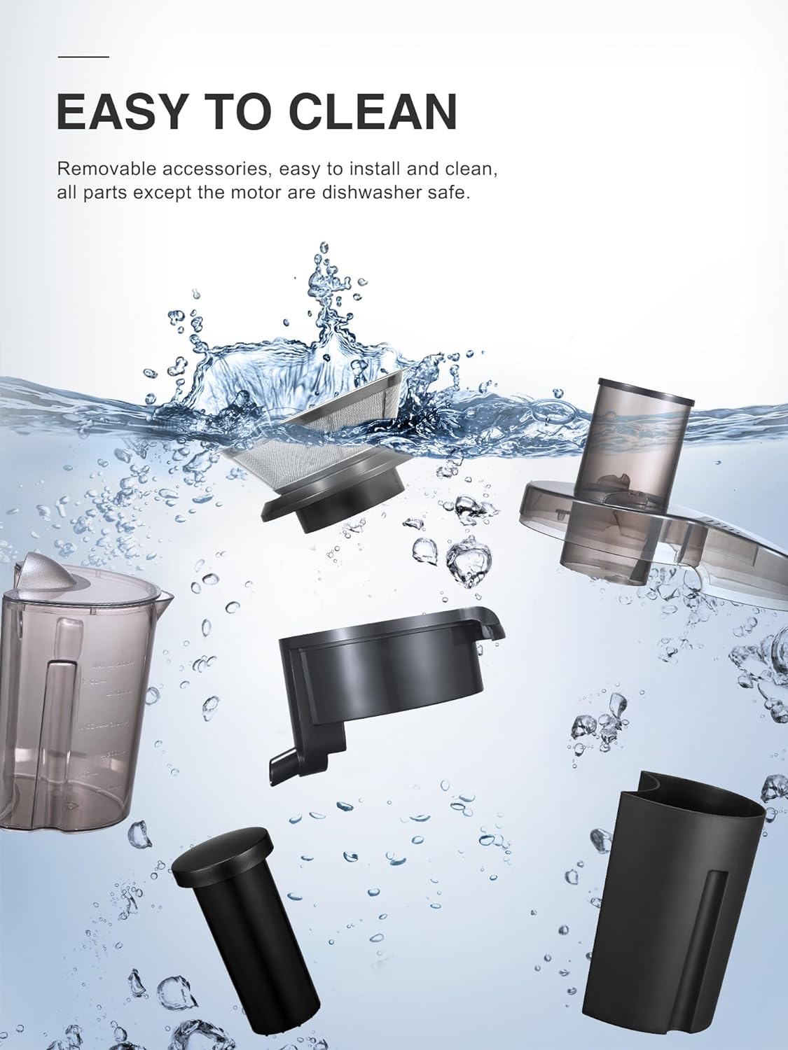 Juicer Machine, 800W Centrifugal Juicer Extractor with Wide Mouth 3” Feed Chute for Fruit Vegetable, Easy to Clean, Stainless Steel, BPA-free (Green)