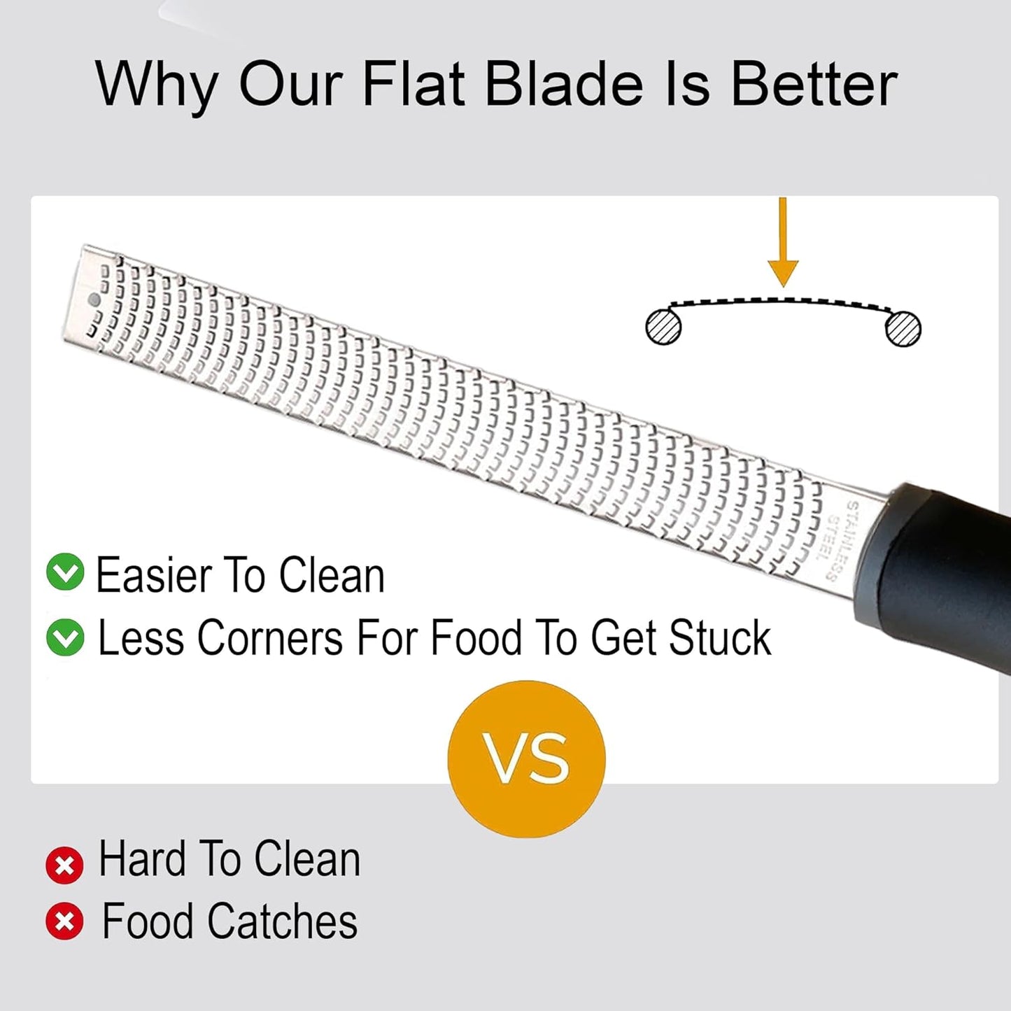 Premium Kitchen Lemon and Parmesan Cheese Zester - Versatile Spiralizer for Fruits, Vegetables, Garlic, and Citrus Finest Food Shredder and Peeler - Essential Zesting Tool for Culinary Enthusiasts