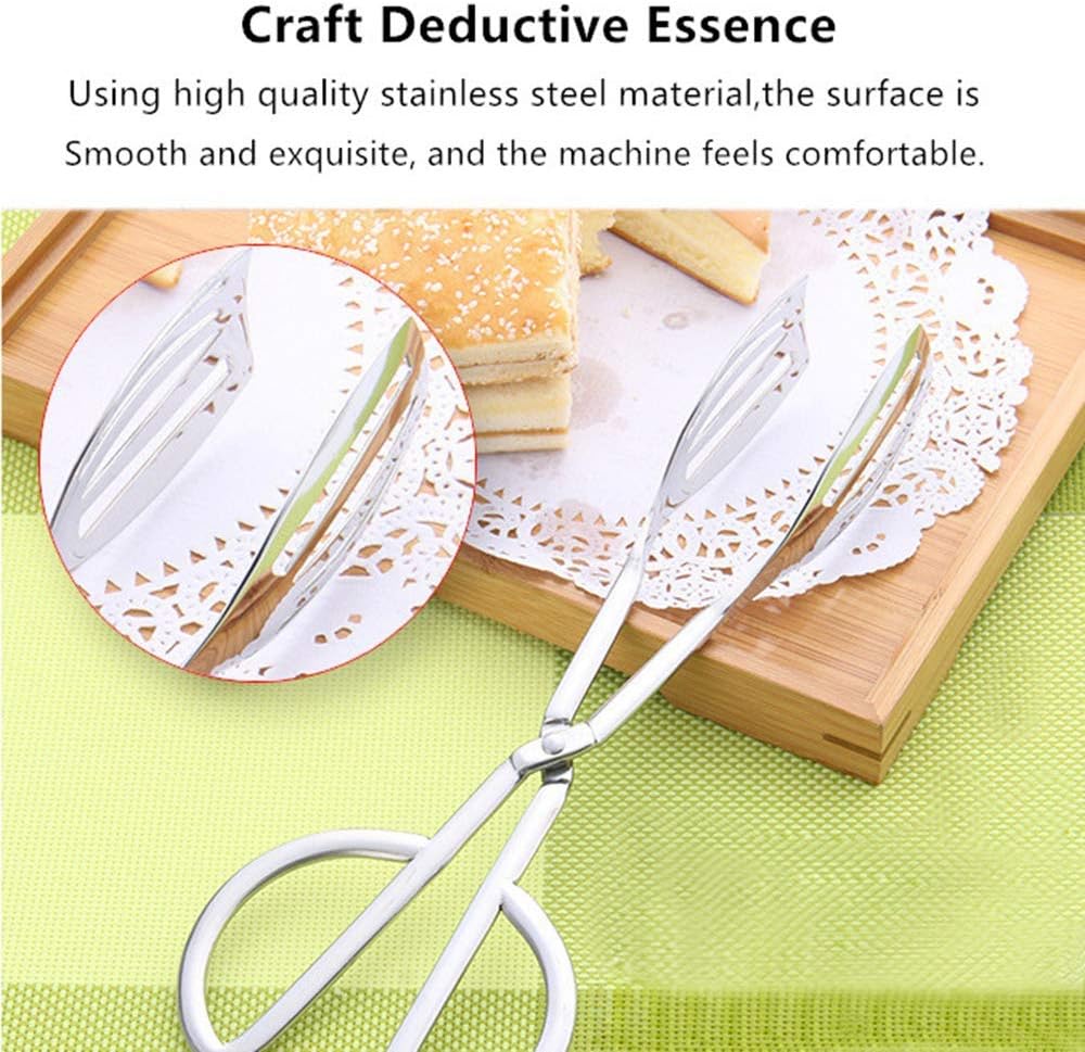 Stainless Steel Buffet Tongs - Set of 2, 10.3'