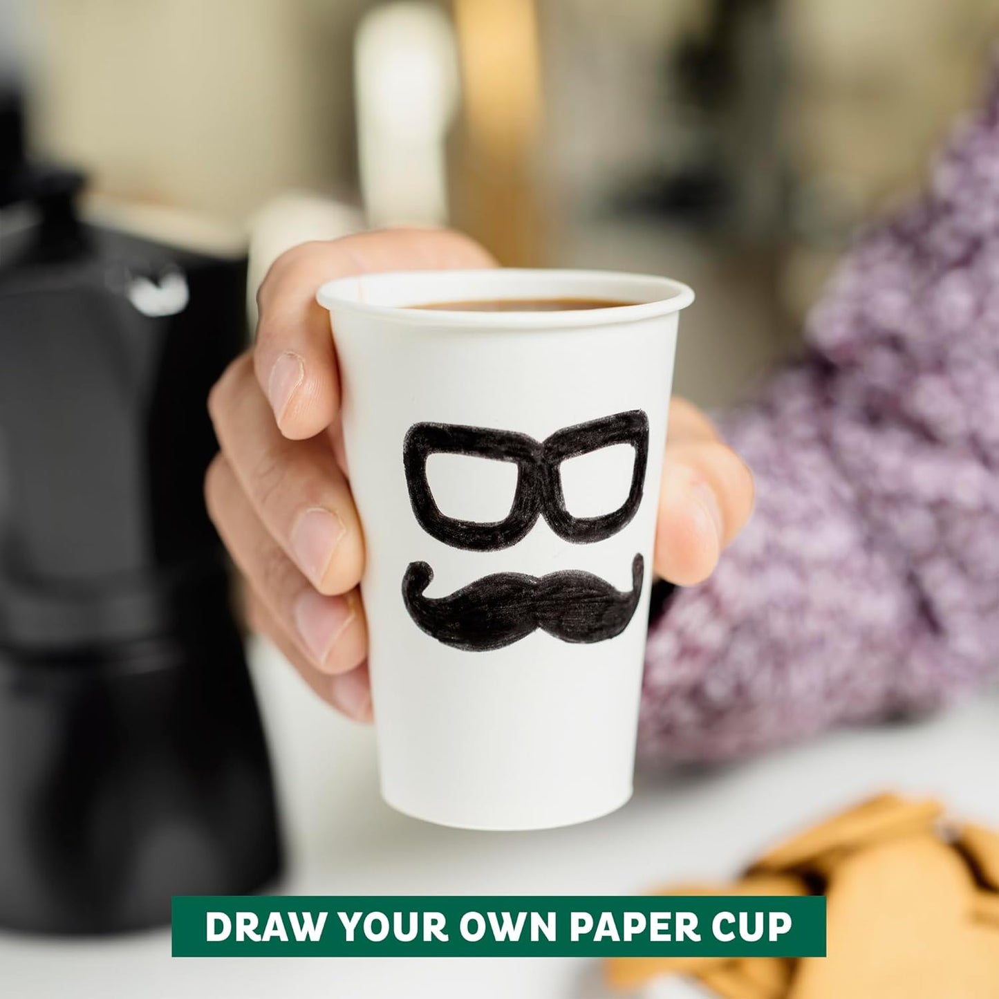 Freshware Coffee Cups 12 oz [1000 Pack] Disposable Paper Cups for Hot or Iced Coffee Cup, Slushie Cup, Milkshakes, Smoothies, and Tea