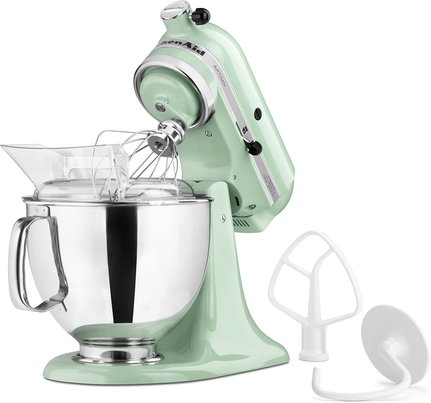 KitchenAid Artisan Series 5 Quart Tilt Head Stand Mixer with Pouring Shield KSM150PS, Pistachio