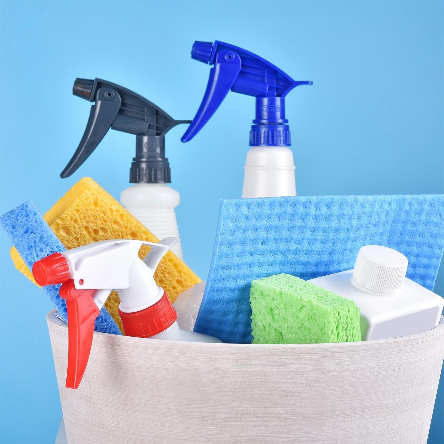 MEUUT 12 Packs Swedish Dishcloths and Kitchen Sponges for Cleaning, Reusable Absorbent Compressed Cellulose Cleaning Sponge Dish Clothes for Kitchen and Household Use