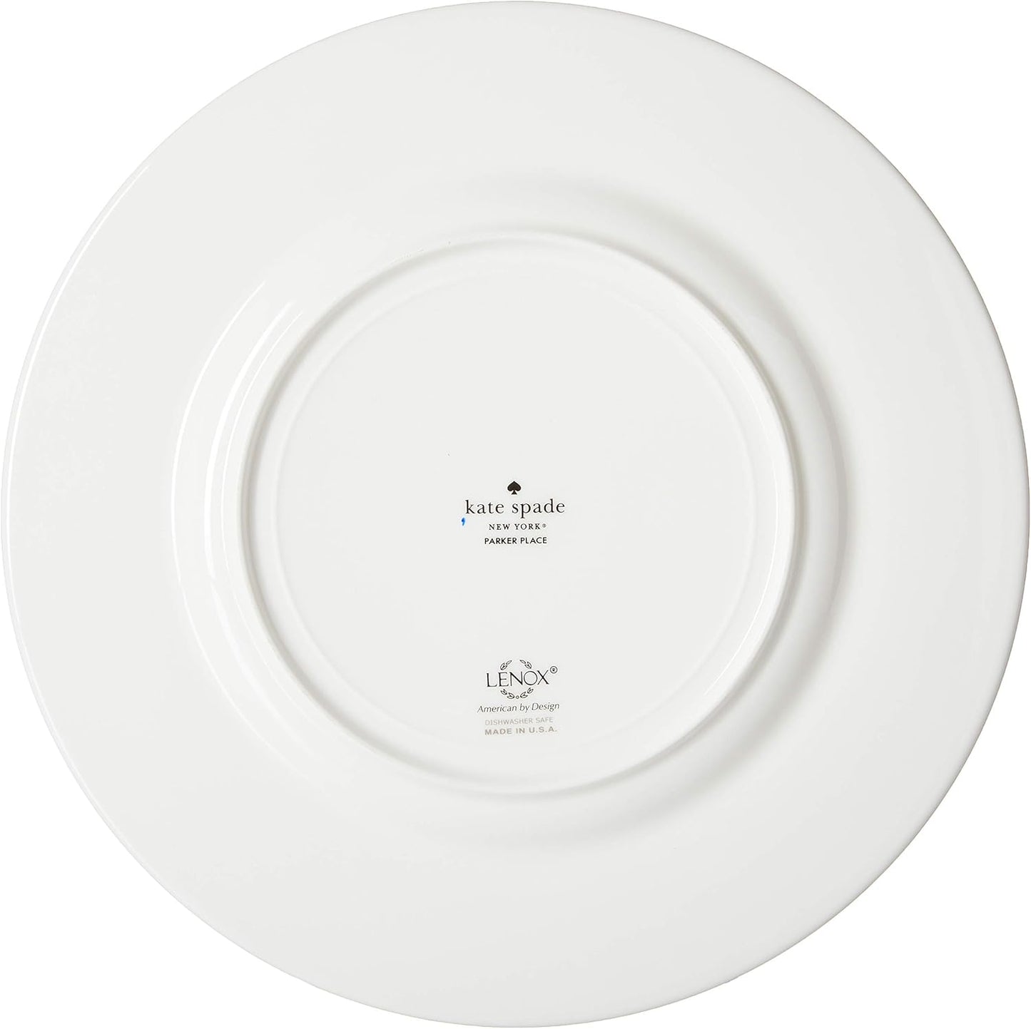 Kate Spade New York Parker Place Accent Plate, 1.05 LB, Blue