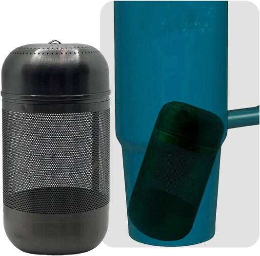 316 Stainless Steel Ion-Plated Fruit Infuser Insert &Tea Infuser for Loose Leaf,Compatible with Stanley,Hydro Flask,Iron Flask, Takeya,ThermoFlask，Reusable Filter for Herbs, Lemon, Cucumber