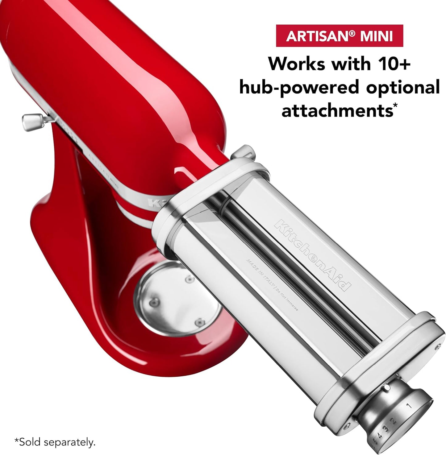 KitchenAid Artisan Mini 3.5 Quart Tilt-Head Stand Mixer - KSM3316X - Empire Red