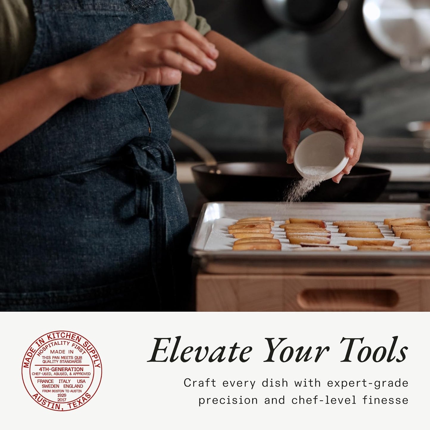 Made In Cookware - Quarter Sheet Pan - Commercial Grade Aluminum - Professional Bakeware