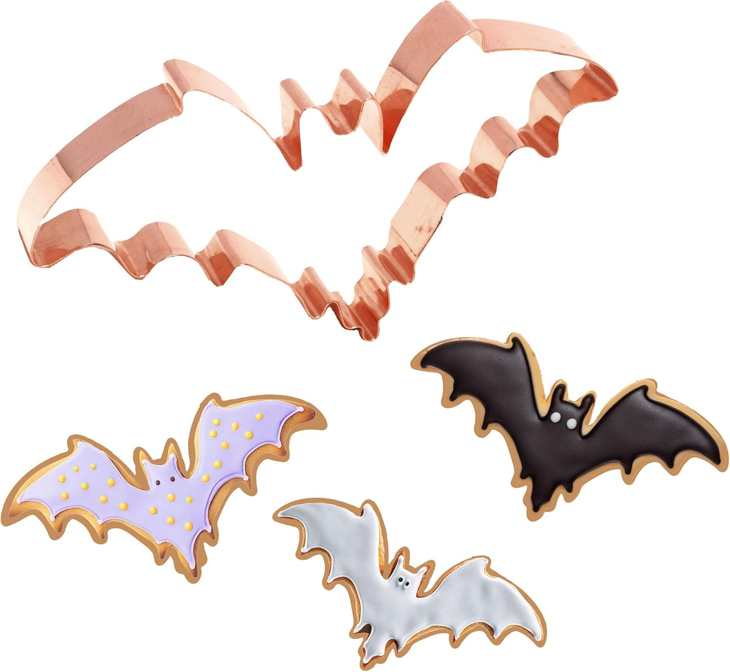 Bat Cookie Cutter, 6" Made in USA by The Fussy Pup