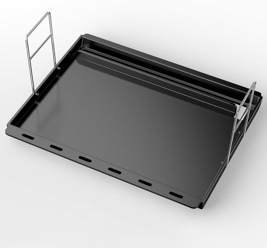 Utheer Ceramic Full Size Griddle Insert for Weber Genesis 300 Series E-310 E-320 E-330 S-310 (2007–2016), Replacement for Weber 7524/7528 – Nonstick,Easy Clean,Rust-Resistant,Even Heat for Outdoor BBQ