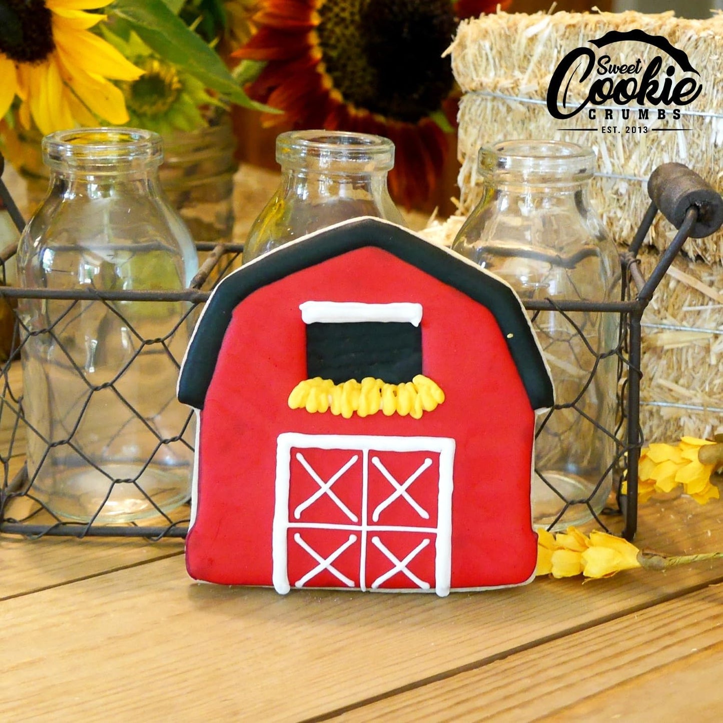 Farm Animal Cookie Cutter Set, 13 Piece Set, Premium Food Grade Stainless Steel, Dishwasher Safe