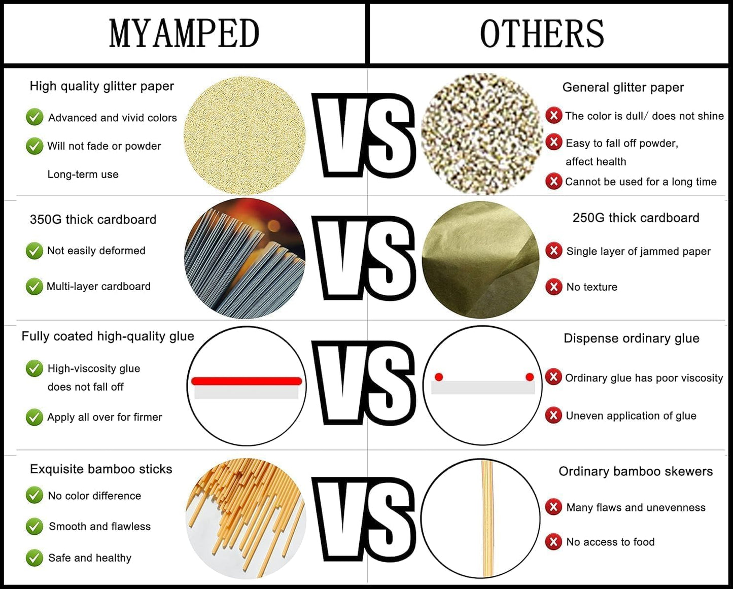 Happy Birthday Cake Topper - Glitter Light Blue Birthday Cake Top Decorations (Light Blue)