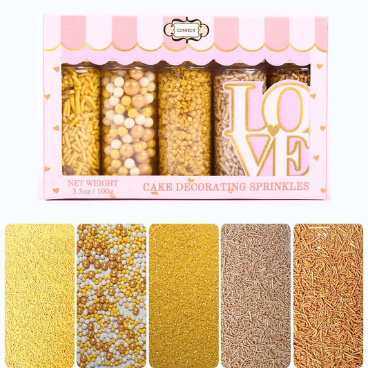 Confect Fusion Mashup Sprinkles FM Multipack 31 100 GMS for Cake Cupcake Décor, Multicolor