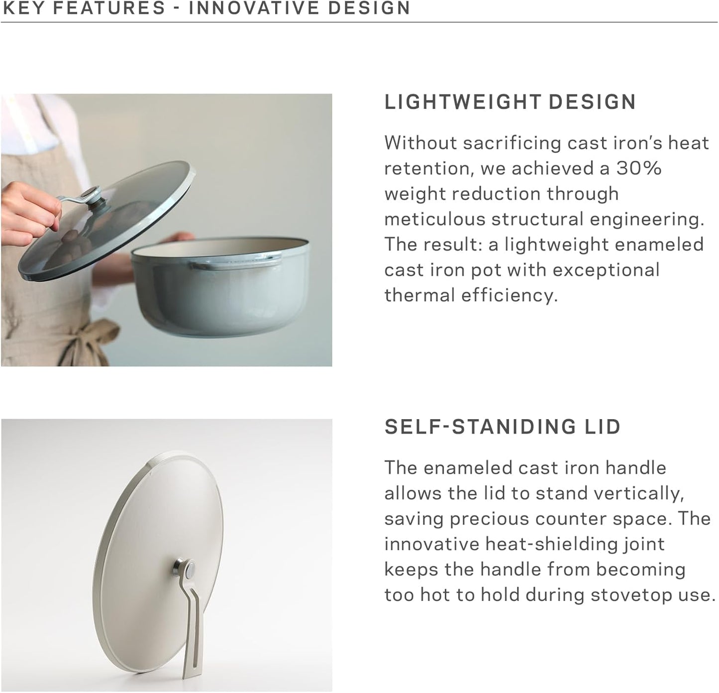 Vermicular Oven Pot 2.0 | Lightweight Enameled Cast Iron Pot | 18cm (2 Qt) | Non-Toxic | Induction-compatible | Dutch Oven | Made in Japan | Matte Himalayan Pink