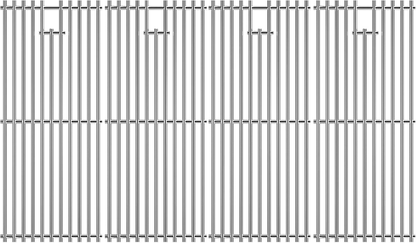 19 3/4" Stainless Steel Cooking Grates Replacement for Chargriller 2121, 2123, 2222, 2828, 3001, 3030, 3725, 4000, 5050, 5252