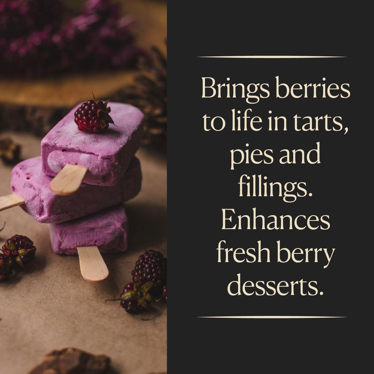 Cook's, Pure Blackberry Extract for Jams, Jellies, Jellies, Candies, and Syrup, 128 Ounces ( 1 Gallon)