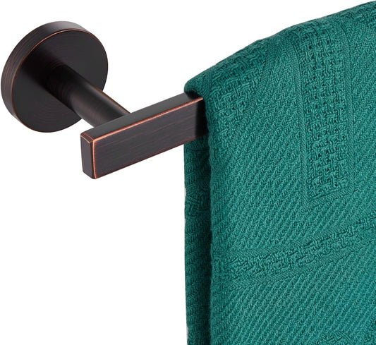 24 Inch Bathroom Towel Racks Bath Towel Bars Kitchen Towel Holder Towel Rails Wall Mounted SUS304 Stainless Steel Oil Rubbed Bronze AN4001ORB-L24