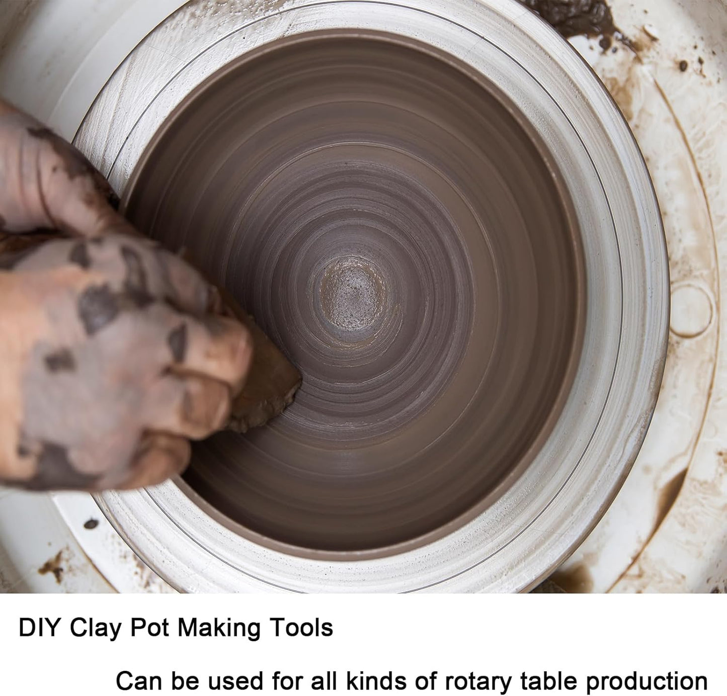 Lazy Susan Hardware Aluminum Rotating Turntable Bearings Swivel Plate Bearing for Dining-Table and Workbench (14 Inchs) …