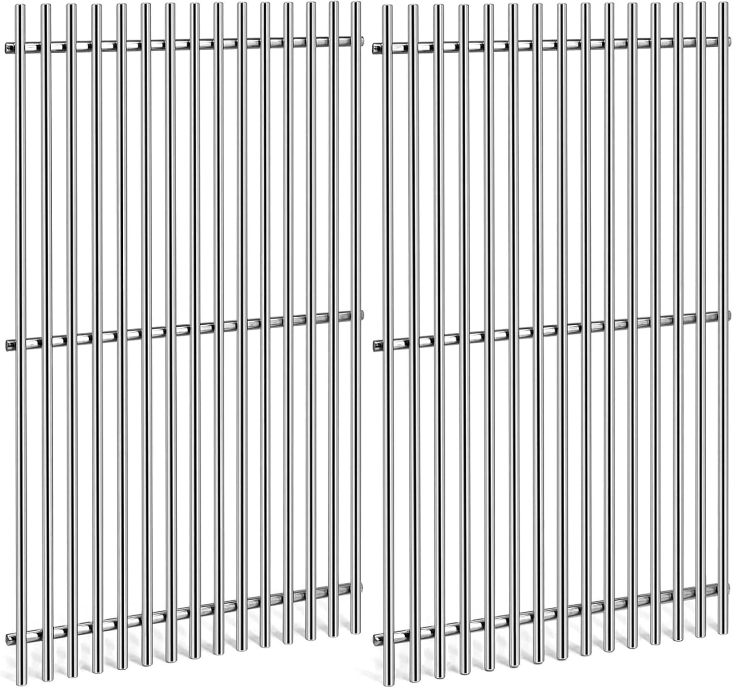 19.5" Stainless Steel Cooking Grates for Weber Genesis 300 Series, Weber Genesis Grill Parts for Genesis E310 E320 E330 S310 S320 S330, Replacement Parts for Weber 7528/7524