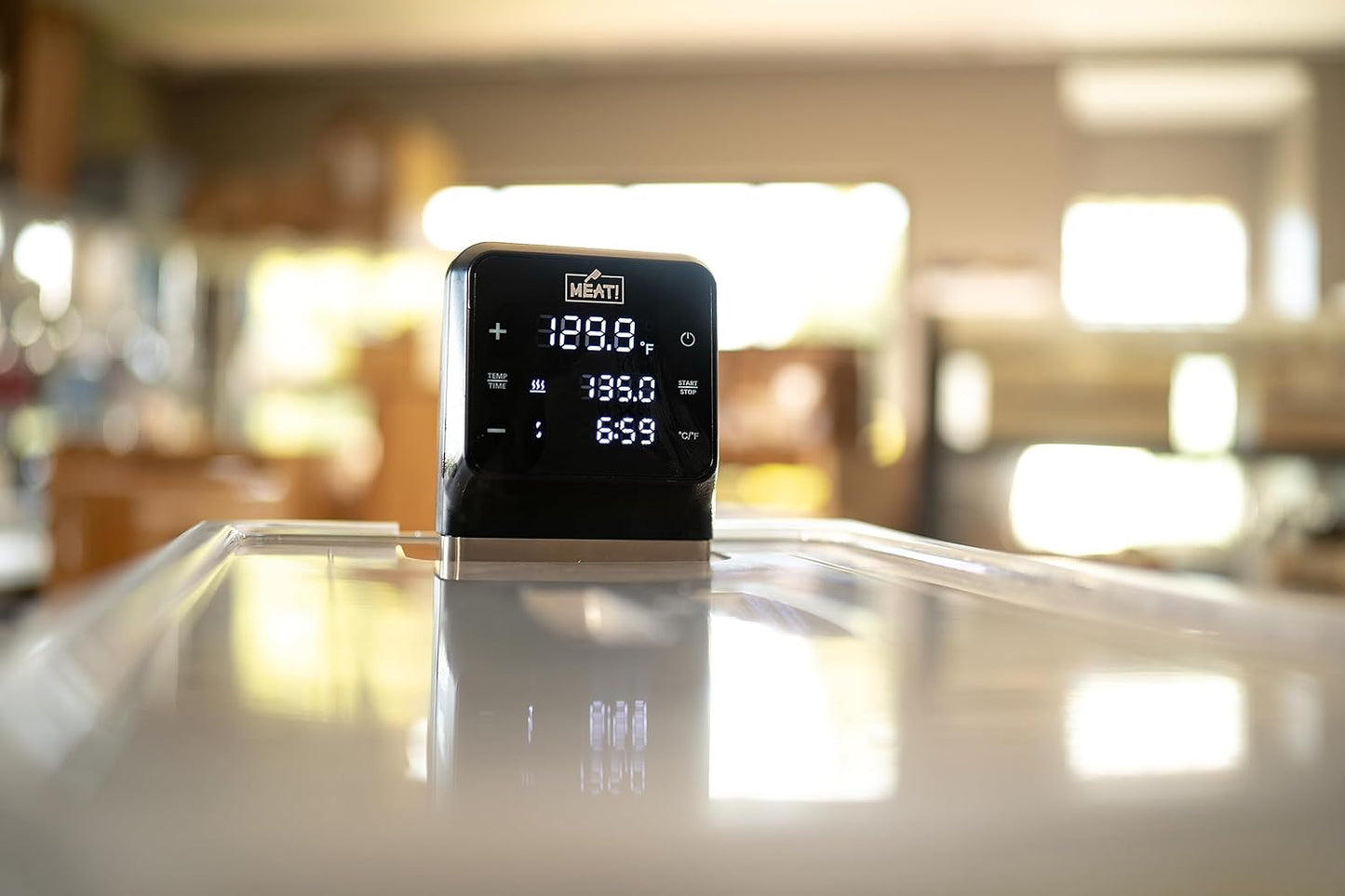 MEAT! Sous Vide 10 Commercial Grade Quality Cooker with a 10 Gallon Cooking Capacity for Vacuum-Sealed Meat or Vegetables