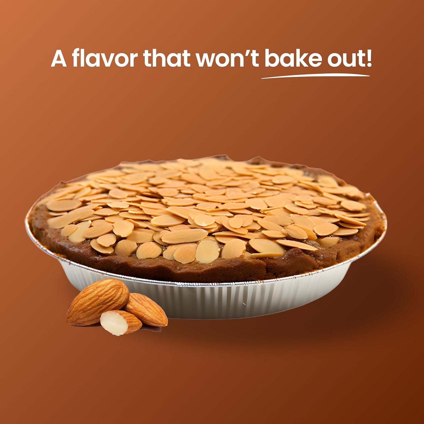 LorAnn Oils Almond Bakery Emulsion: True Essence, Ideal for Boosting Fruit Tones in Cakes, Cookies & Desserts, Gluten-Free, Keto-Friendly, Extract Substitute Essential for Your Kitchen, 4 Oz