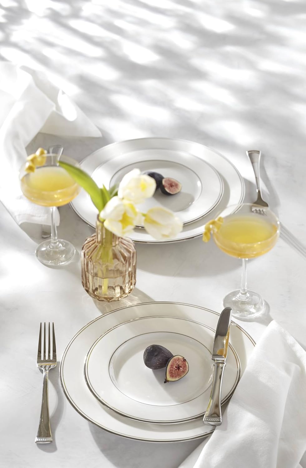 Lenox Portola 12-Piece Steak Knife Set, 3.60 LB, Metallic