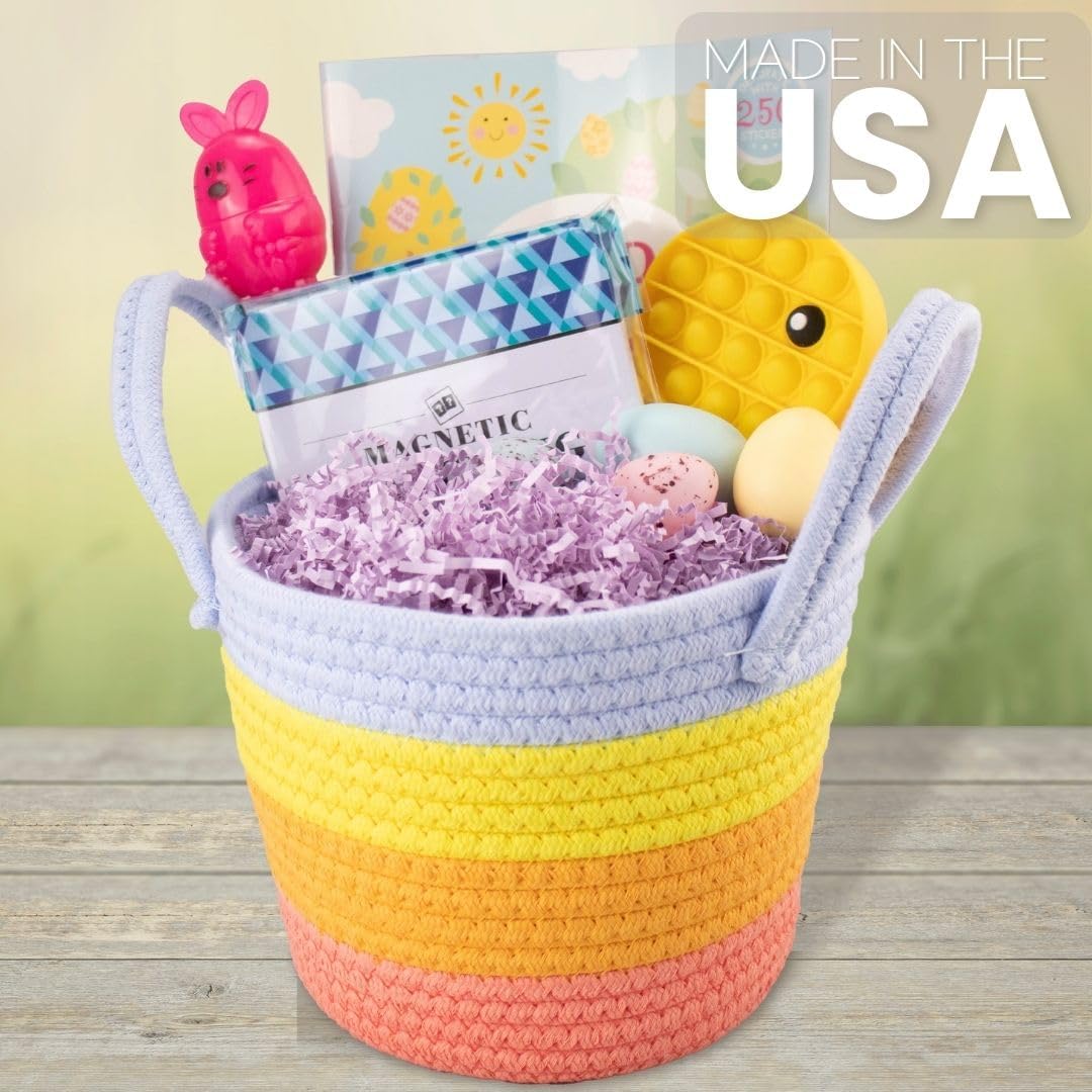 MagicWater Crinkle Cut Paper for Gift Baskets - 2LB - Lavender - Perfect for Shredded Paper Filler, Basket Filler, Gift Boxes, Bridesmaid Gifts, Halloween Stuffers & More – Ideal for All Occasions