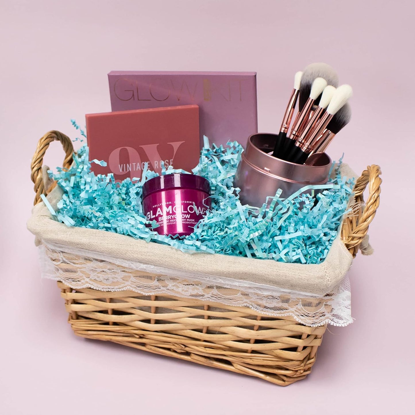 MagicWater Crinkle Cut Paper for Gift Baskets - 2LB - Diamond Pastel - Perfect for Shredded Paper Filler, Basket Filler, Gift Boxes, Bridesmaid Gifts, Halloween Stuffers & More – For for All Occasions