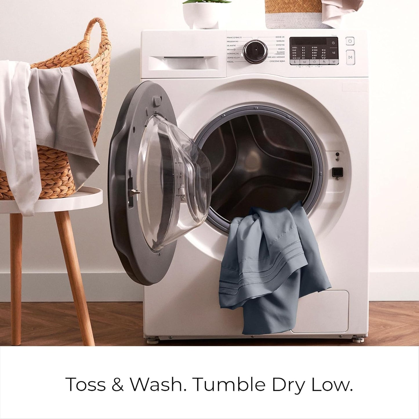 Mellanni Twin XL Sheets Set - 3 PC Iconic Collection Bedding - Hotel Luxury, Extra Soft, Cooling Bed Sheets - Wrinkle, Fade, Stain Resistant (Twin Extra Long, Mineral Gray)